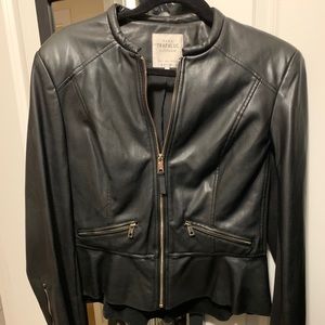 Zara Trafaluc faux leather jacket